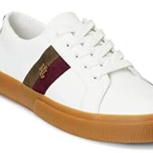 Lauren Ralph Lauren Janson IV Action Leather & Suede Sneaker, size 8.5